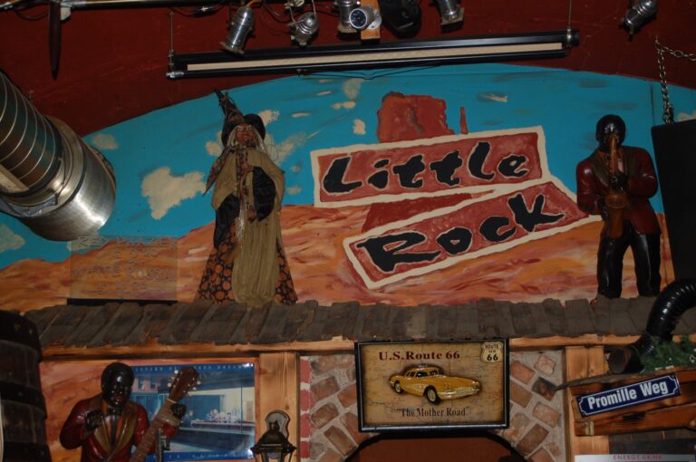 Logo of Little Rock bar in Innsbruck, Austria, featuring bold typography that reflects the venue's vibrant rock and metal music scene